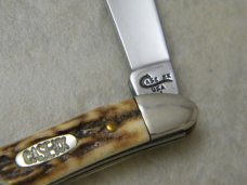 Case XX USA 1999 Stag V5220 Peanut Knife NIB