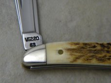 Case XX USA 1999 Stag V5220 Peanut Knife NIB