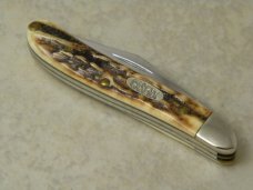 Case XX USA 1999 Stag V5220 Peanut Knife NIB