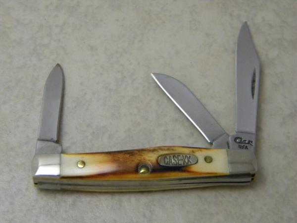 Case XX USA 3 Dot (1997) 5333 Stag Mini Stockman Knife 