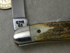 Case XX USA 5 Dot (1995) 5318 Stag Stockman Knife
