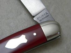 Puma Solingen Germany Smooth Red Fisherman's Knife