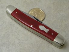 Puma Solingen Germany Smooth Red Fisherman's Knife