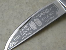 Bulldog Brand Surgical Inst. Stag Wharncliff Whittler Knife