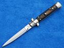  rare 9" Frank B 2005 Picklock Stiletto knife Blackhorn-Dagger limited edition #008 of 100