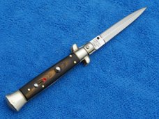  rare 9" Frank B 2005 Picklock Stiletto knife Blackhorn-Dagger limited edition #008 of 100