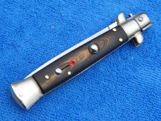  rare 9" Frank B 2005 Picklock Stiletto knife Blackhorn-Dagger limited edition #008 of 100