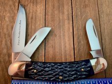 Coleman Sowbelly Stockman Deep Blue Jigged Bone Seki Japan 