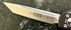 Microtech UTX-70 OTF Knife, Older Flat Body Dated 10/2010, Tanto Blade, Unused 