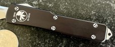 Microtech UTX-70 OTF Knife, Older Flat Body Dated 10/2010, Tanto Blade, Unused 