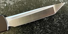 Microtech UTX-70 OTF Knife, Older Flat Body Dated 10/2010, Tanto Blade, Unused 