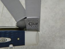 Case XX USA 2010 6375 Blue Delrin Stockman Knife