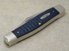 Case XX USA 2010 6375 Blue Delrin Stockman Knife