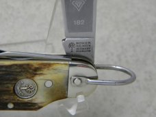 Boker Solingen Germany 182 Stag Multi Tool Scout Knife 