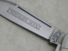 A.G. Russell USA 2004 Lowell AR Stag Premium Scout Knife 