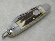 A.G. Russell USA 2004 Lowell AR Stag Premium Scout Knife 