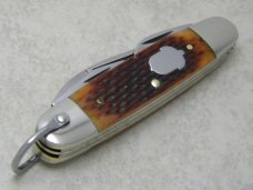 A.G. Russell USA 2004 Lowell AR Bone Premium Scout Knife 