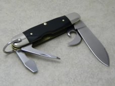 A.G. Russell USA 2001 Lowell AR Black Micarta Premium Scout Knife 