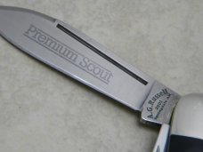 A.G. Russell USA 2001 Lowell AR Black Micarta Premium Scout Knife 