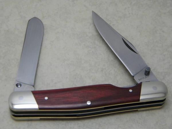 Kershaw 4390 USA by Kai Japan Wood Linerlock Knife Kershaw 4390 USA by Kai Japan Wood Linerlock Knife