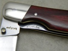 Kershaw 4390 USA by Kai Japan Wood Linerlock Knife