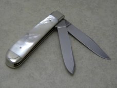 Bulldog Brand Solingen Germany Pearl Trapper Knife