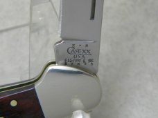 Case XX USA 2002 61549W Script Shield Wharncliff Copperlock Knife 