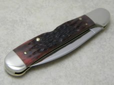 Case XX USA 2002 61549W Script Shield Wharncliff Copperlock Knife 