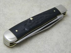 Case XX 2021 6254 Rough Black Trapper Knife 
