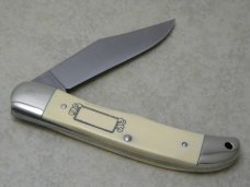 Schrade USA SC524 Scrimshaw Medium Folding Hunter Knife 