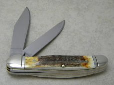 Colt CT222 Genuine Stag Copperhead Knife