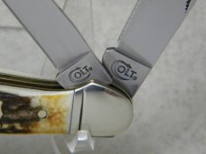 Colt CT222 Genuine Stag Copperhead Knife