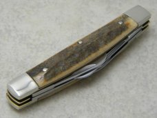 Colt CT0120 Stainless Genuine Stag Congress Knife