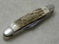 Colt CT0135 Stainless Genuine Stag Tiny Stockman Knife