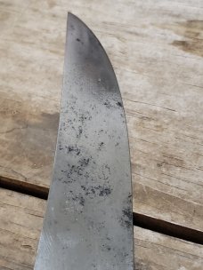 Huge EC Simmons Keen Kutter Carving Knife - Gorgeous Gnarly Stag