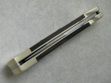 Buck 110 USA Hunter Wood Folding Lockback Knife & Pouch in Box - 3rd Version 2 Rivet c.1971-73