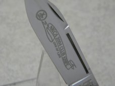 Schatt & Morgan Queen USA Bone 2004 Sunfish Elephant Toe NKCA Club Knife NIB