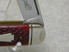 Schatt & Morgan Queen USA Bone 2004 Sunfish Elephant Toe NKCA Club Knife NIB