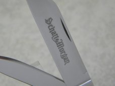 Schatt & Morgan Queen USA Bone 2005 Large Congress NKCA Club Knife NIB