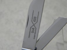 Schatt & Morgan Queen USA Bone 2002 Congress NKCA Club Knife NIB