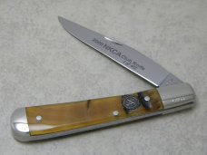 Canal Street Cutlery Co. USA Ram's Horn 2009 NKCA ClubTrapper Knife NIB 