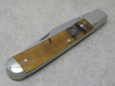 Canal Street Cutlery Co. USA Ram's Horn 2009 NKCA ClubTrapper Knife NIB 