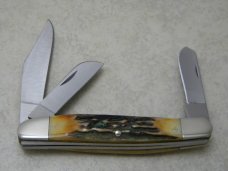 Bear MGC USA 547 Pattern Stag 1993 NKCA Club Stockman Knife NIB