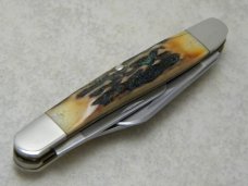 Bear MGC USA 547 Pattern Stag 1993 NKCA Club Stockman Knife NIB