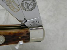 Queen City Sargent Co 1992 NKCA Club Trapper Knife in Display Box