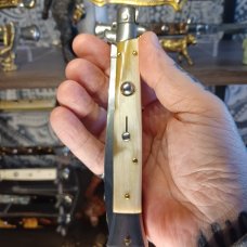 FRANK BELTRAME 11INCH 4MM SWIVEL IN BEAUTIFUL  HONEY HORN 
