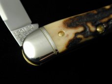 Great Eastern Cutlery Northfield Sambar Stag Little Rattler Knife 190120 NIT 1 of 533 Wharncliffe