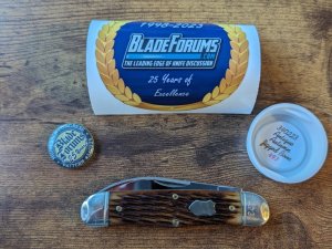 Great Eastern Cutlery 34 Humpback Whittler - Blade Forum 25th Anniversary #493