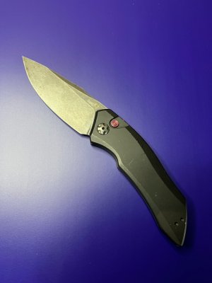 Kershaw Launch 1 Automatic Knife Black Aluminum 7100BW