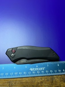Kershaw Launch 1 Automatic Knife Black Aluminum 7100BW